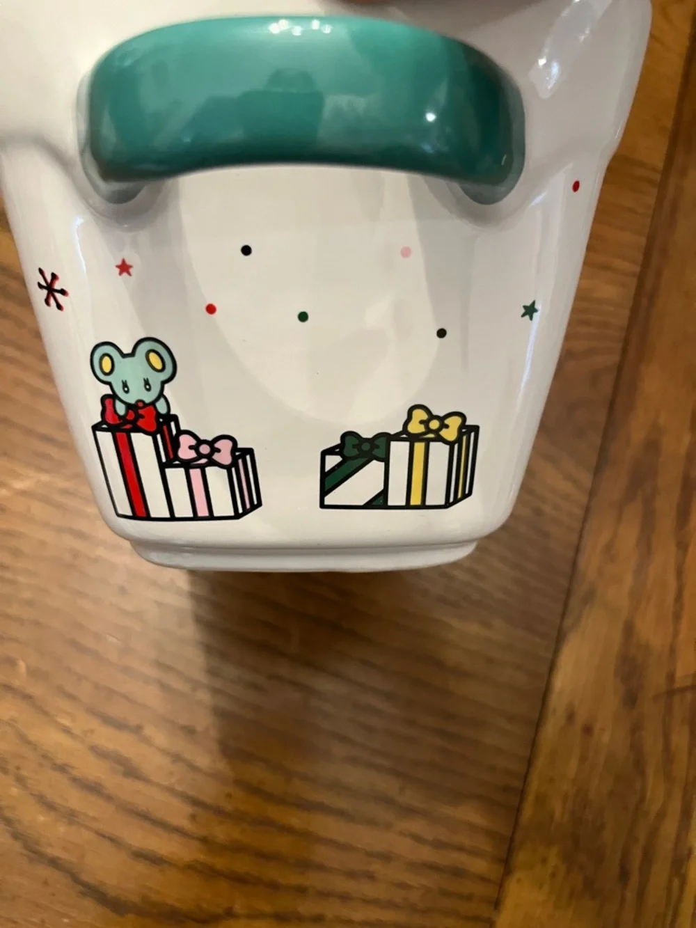 Hello Kitty Christmas‎ Ceramic Loaf Pan, new
